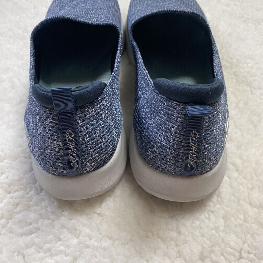 Skechers Slip On Size 8.5 Women Shoes Air Cooled Memory Foam Sneaker Slide - Picture 5 of 10
